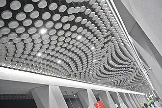 Потолок станции