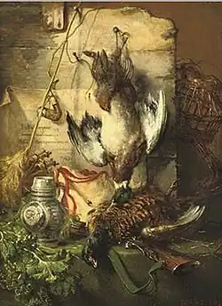 Натюрморт с битой дичью