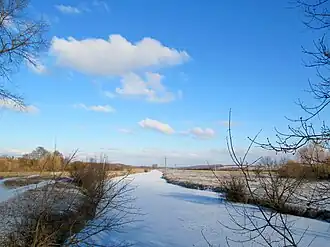 Низовье реки около села Новосёлка