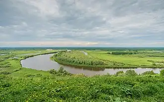 Река Клязьма около Вязников во Владимирской области