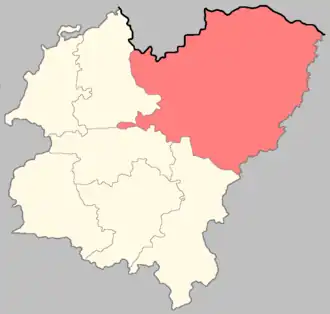 Город Вязники на карте