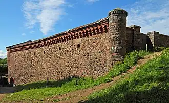 Внешний фасад Юго-Западной стены. 2012 г.