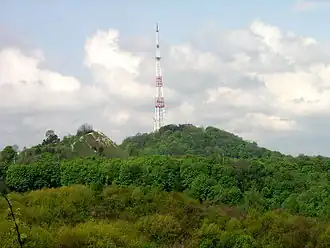 Высокий Замок и Гора Льва (слева)