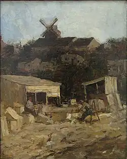 Каменоломня близ Монмартра (1871-1873)