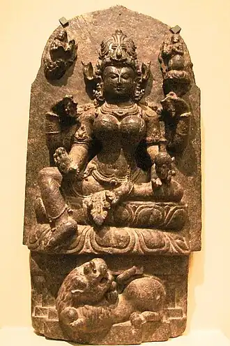 Парвати, скульптура XII столетия