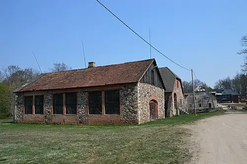 Строение мызы Ней-Розен