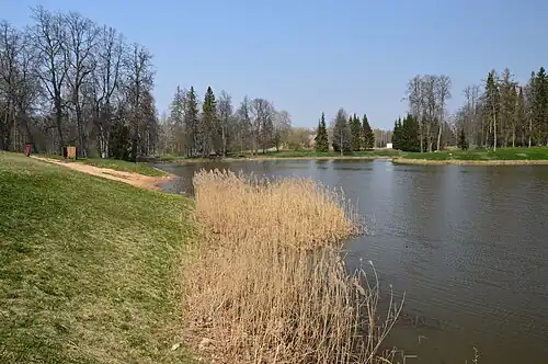 Озеро Мынисте и место для купания