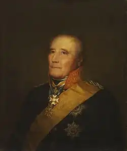 Портрет Мартина Эрнста фон Шлиффена[нем.] со знаком ордена образца 1792 года