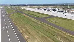 Вид на аэропорт с юго-запада, 2025