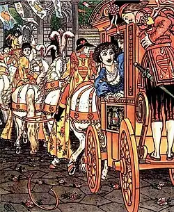 Железный Генрих теряет обручи (Уолтер Крейн, 1876 г.)