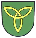 Правый трилистник на гербе комунны Хоберг, Германия