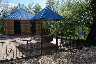 Вид на территорию памятника