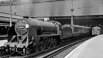 № 30453 «Король Артур» на ст. Ватерлоо