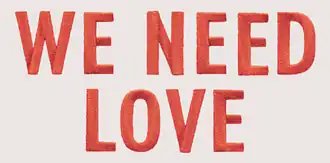 Обложка альбома StayC «We Need Love» (2022)