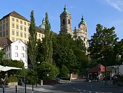 Вид на бывший монастырь с северо-западной стороны