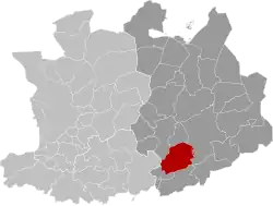 Расположение муниципалитета на карте провинции