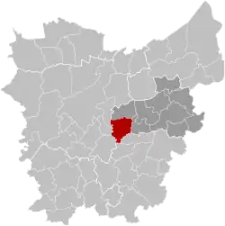 Расположение муниципалитета на карте провинции