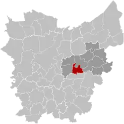 Расположение муниципалитета на карте провинции