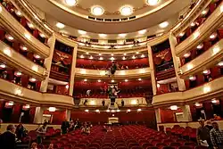 Зрительный зал. Проект Михеля Энгельхарта