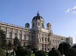 Музей истории искусств в Вене. Главный фасад. 1872—1881