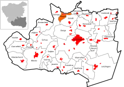 Випке на карте городского округа