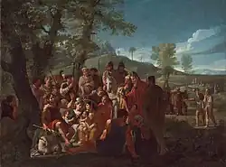 Проповедующий Иоанн Креститель. 1665. Холст, масло. Национальная галерея искусства, Вашингтон