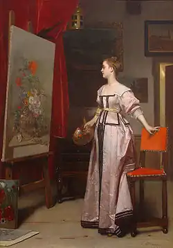 Юная художница