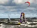Виндсёрфинг в Таллинском заливе, октябрь 2008