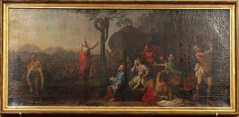 Картина «Моисей и медный змей»