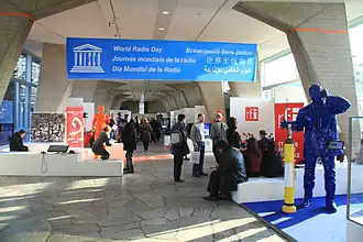 World Radio Day 2013. Штаб-квартира ЮНЕСКО, Париж.