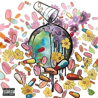 Обложка альбома Фьючера и Juice WRLD «Wrld on Drugs» (2018)