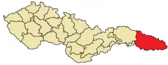 Подкарпатская Русь на карте