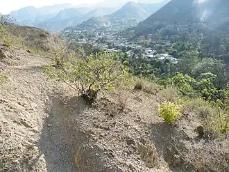 Вид на посёлок Хичу