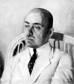 Автопортрет, 1924. Xолст, масло.