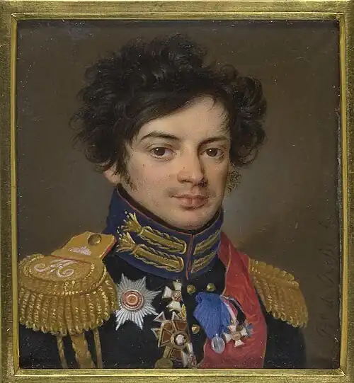 Портрет работы П. Росси