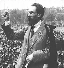 Антонин Яноушек, председатель Словацкого революционного правительственного совета.