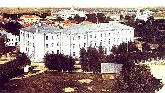 Здание гимназии на Семёновской площади