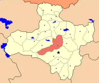 Яруу на карте