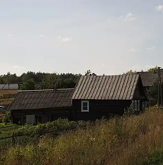 Дома в Ярынье у федеральной автотрассы