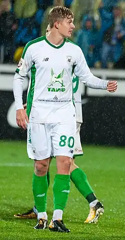 Сорокин в составе «Рубина»