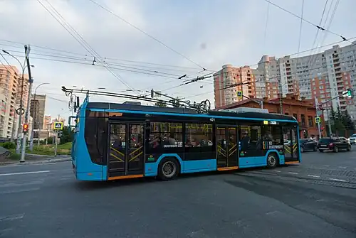 Екатеринбургский троллейбус БКМ 32100D «Ольгерд»