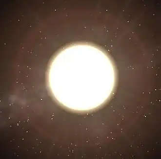 WASP-5 в представлении художника.