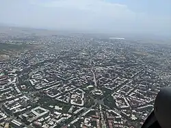 Центр города с высоты птичьего полёта