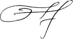 Изображение автографа