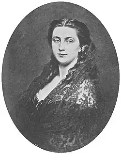 Портрет работы Ф. К. Винтерхальтера (1857)