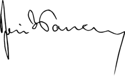 Изображение автографа