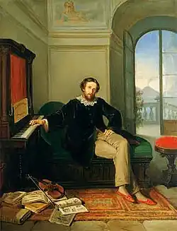 Портрет князя Николая Юсупова (1850-е гг.)