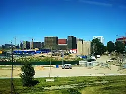 Улица Лисицкого — на переднем плане