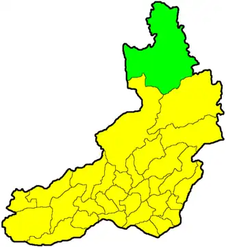 Каларский районКаларский муниципальный округ на карте