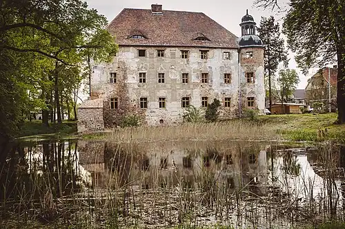 Вид со стороны пруда